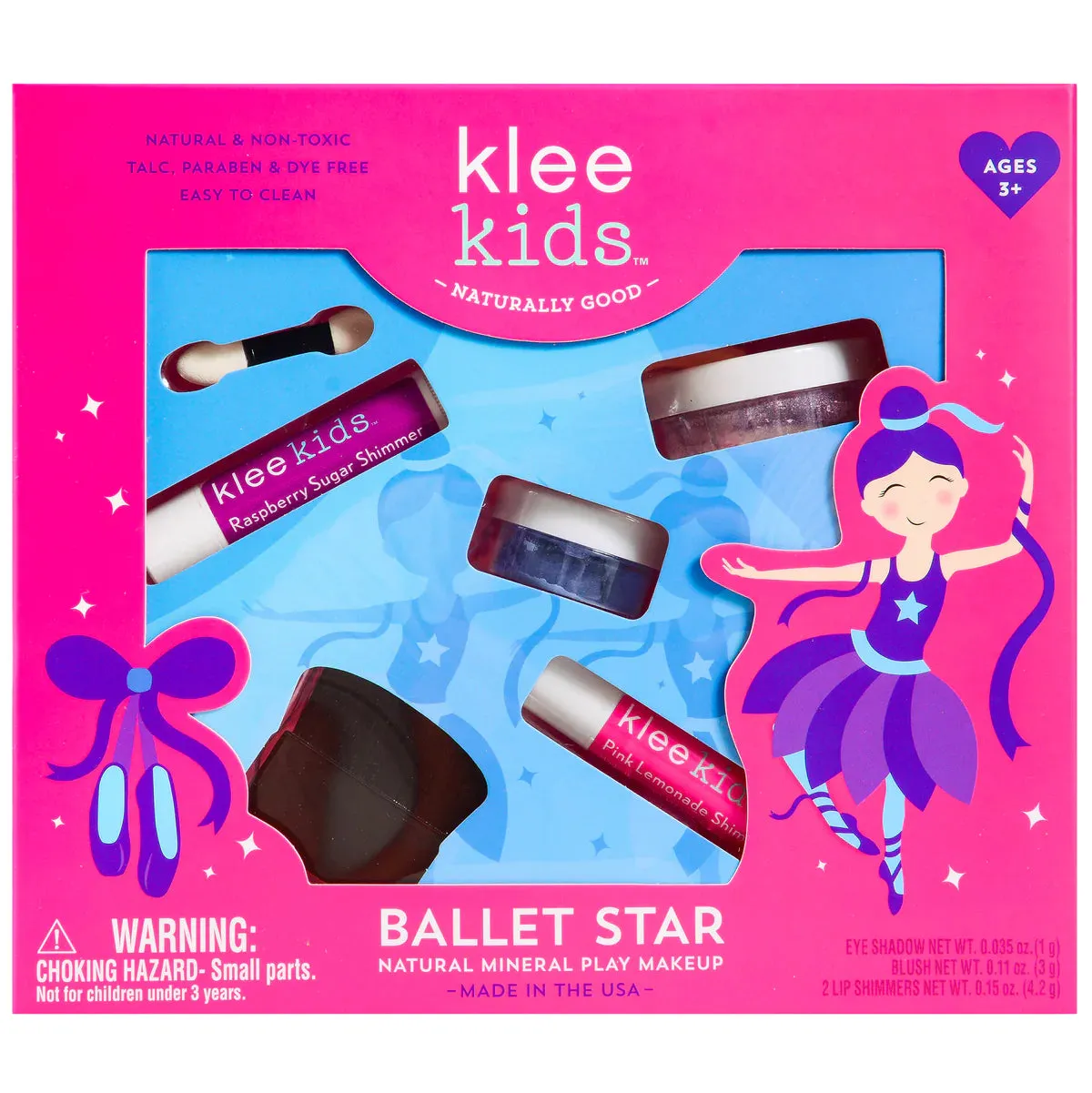 Klee Kids Natural Mineral Play Makeup Kit   More Colors