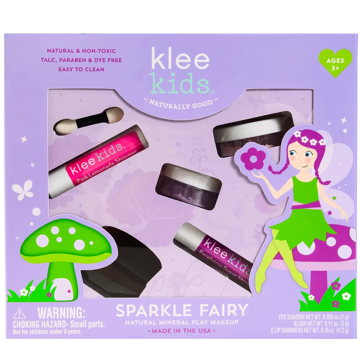 Klee Kids Natural Mineral Play Makeup Kit   More Colors