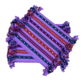 La Laguna Guatemalan Textile Cocktail Napkins
