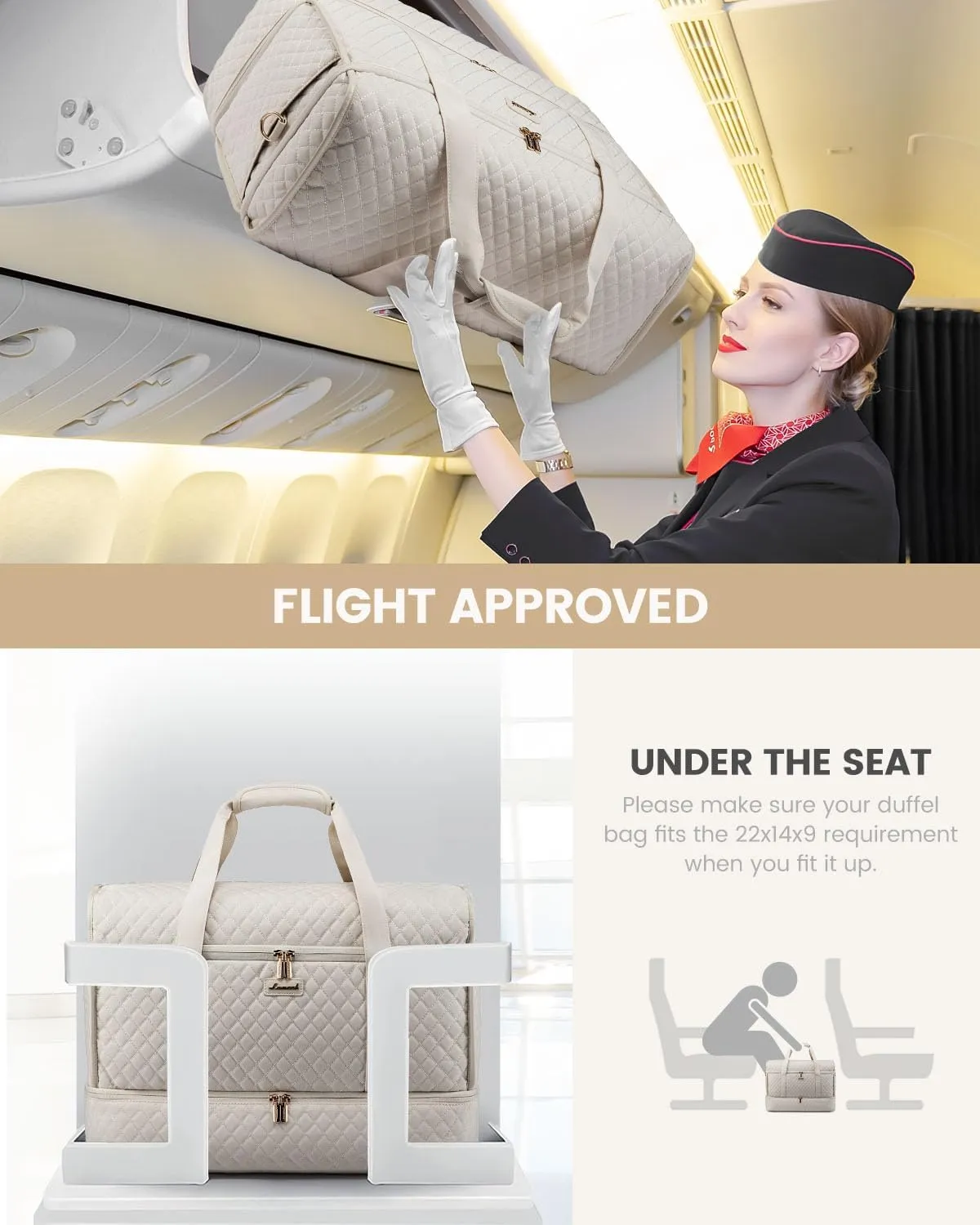 LOVEVOOK Large Travel Duffle Bag, Weekender Bags for Women With Shoe Compartment, Overnight Hospital Bag For Women Labor Delivery, Carry on Bag Personal Item Travel Bag, Yoga Gym Duffel Bag