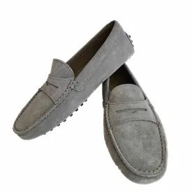 Milliways, Wildleder-Slipper in Grau