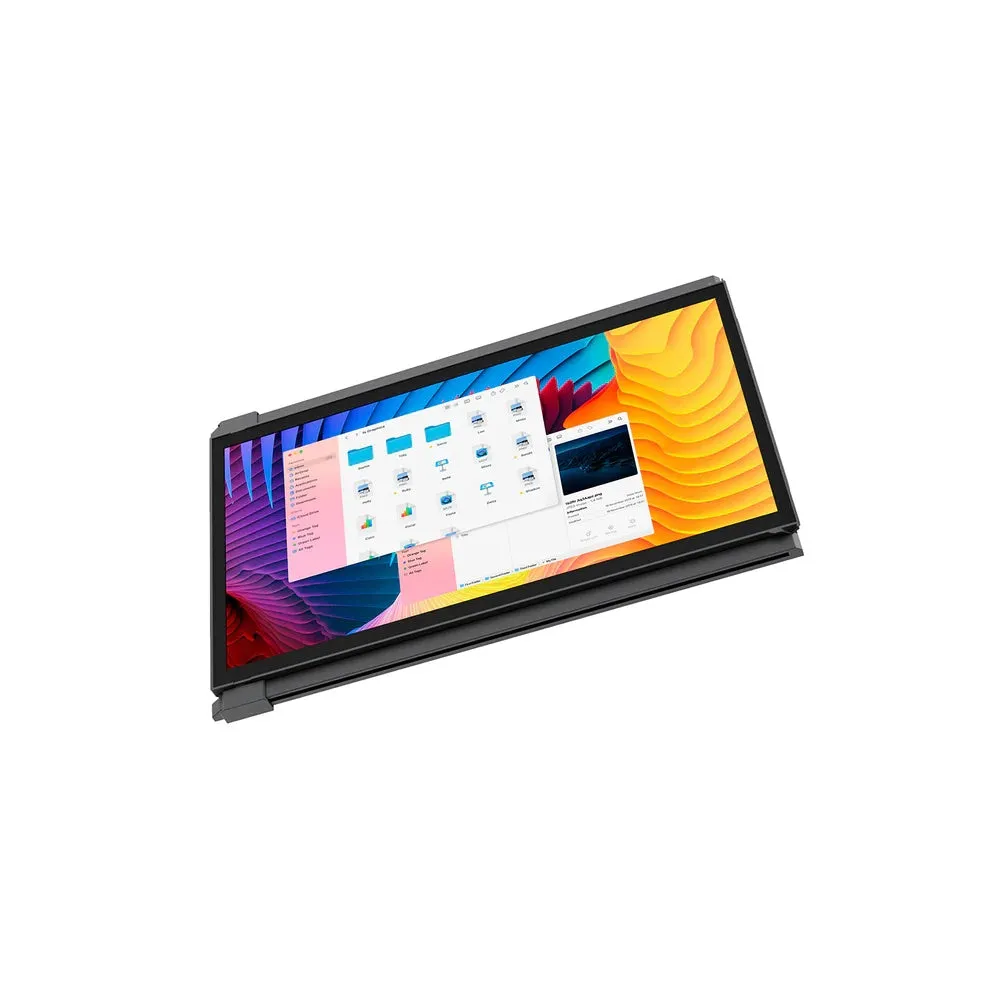 MOBILE PIXEL Portable Laptop Monitor Deux Plus 13.3 - USB C-C/A Cable - Black