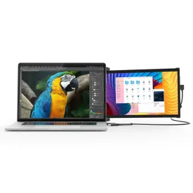 MOBILE PIXEL Portable Laptop Monitor Deux Plus 13.3 - USB C-C/A Cable - Black