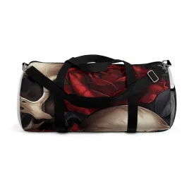 MR39-7Gothic Skulls & Roses Duffel Bag