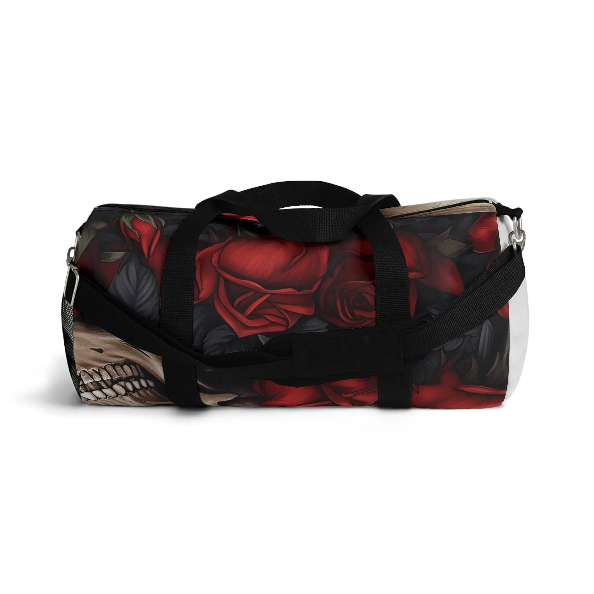 MR39-7Gothic Skulls & Roses Duffel Bag
