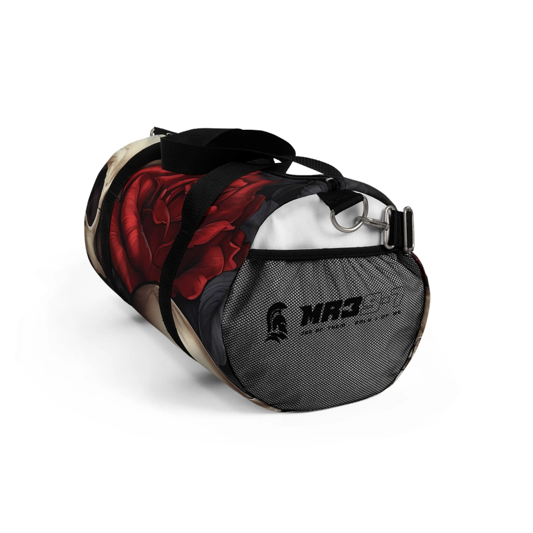 MR39-7Gothic Skulls & Roses Duffel Bag