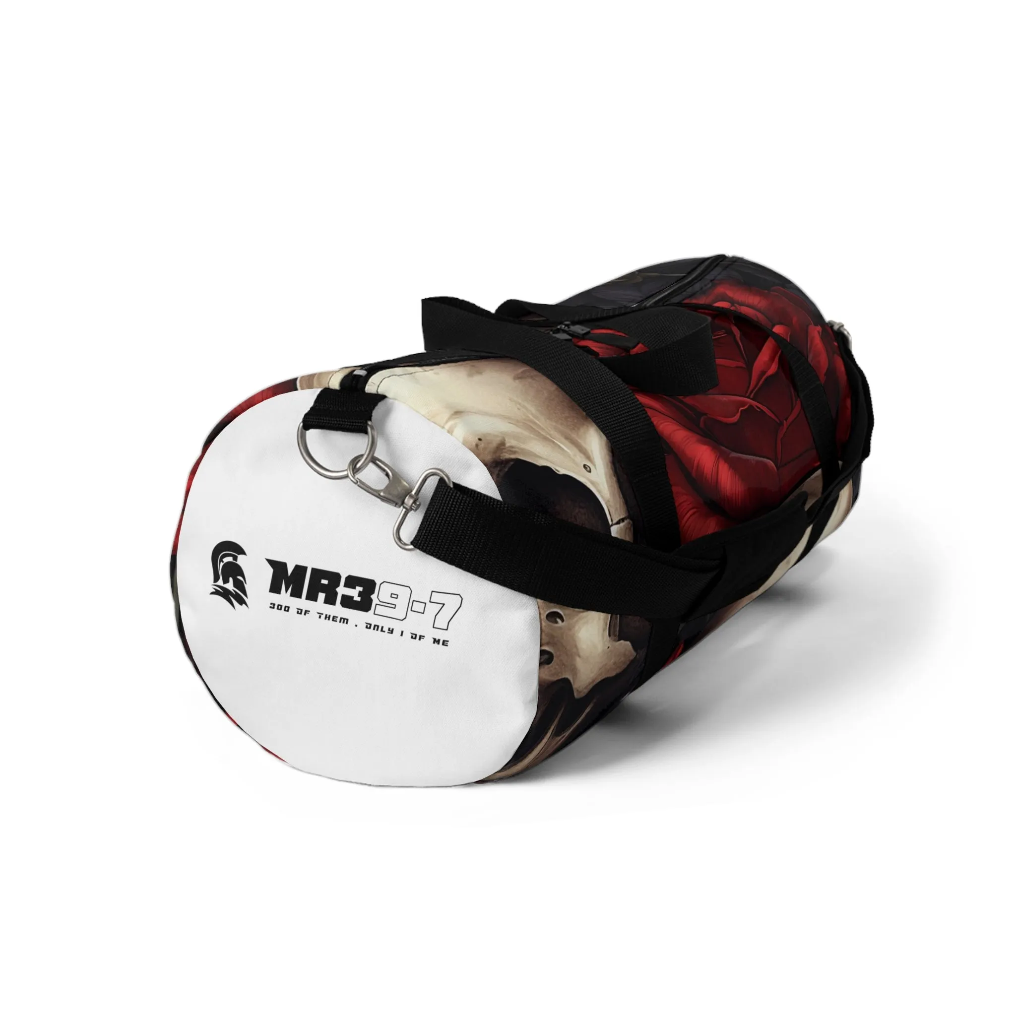 MR39-7Gothic Skulls & Roses Duffel Bag