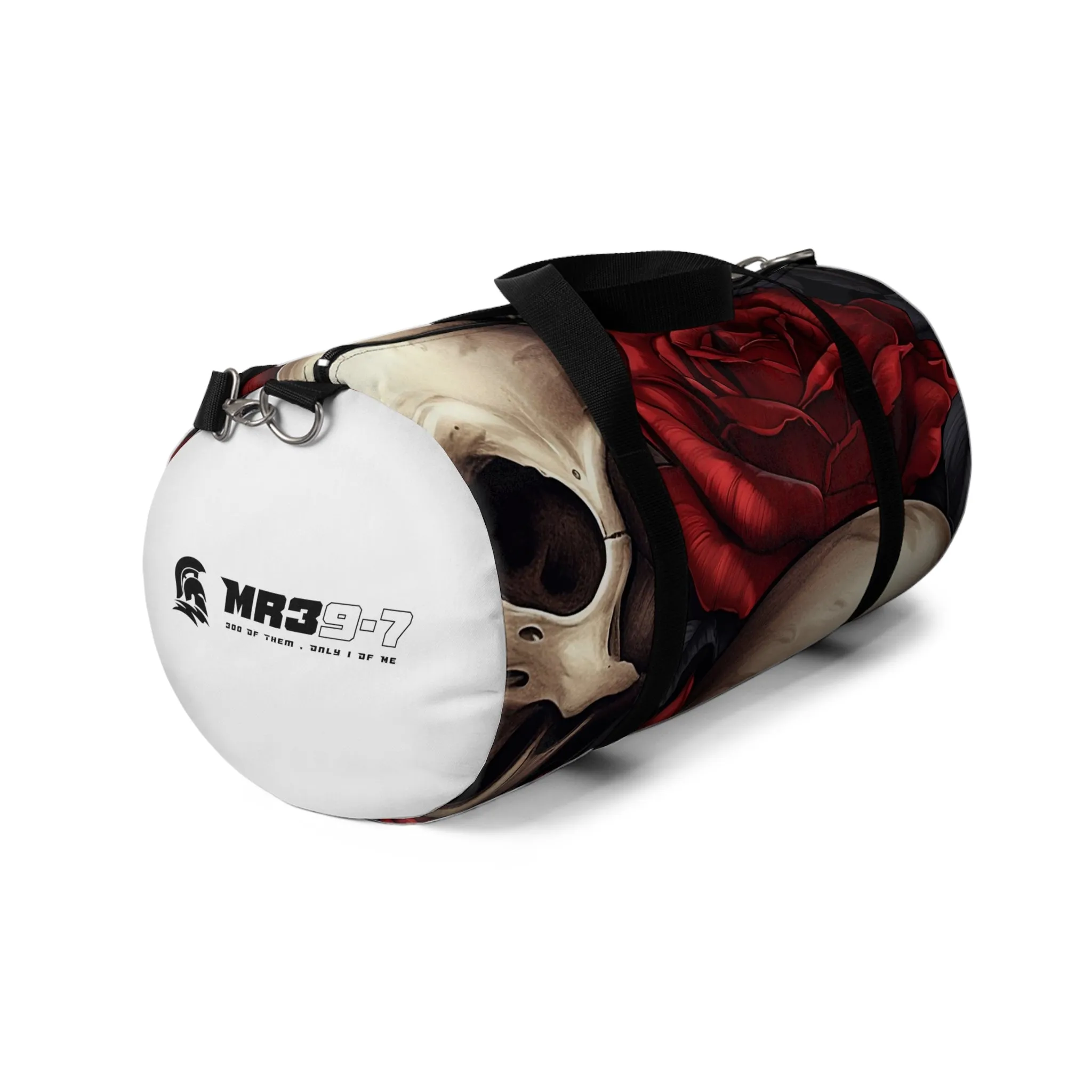 MR39-7Gothic Skulls & Roses Duffel Bag