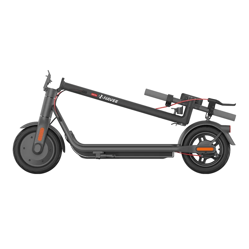 NAVEE V25 Pro Electric Scooter w/15.5 mi Max Operating Range & 18.6 mph Max Speed - Black