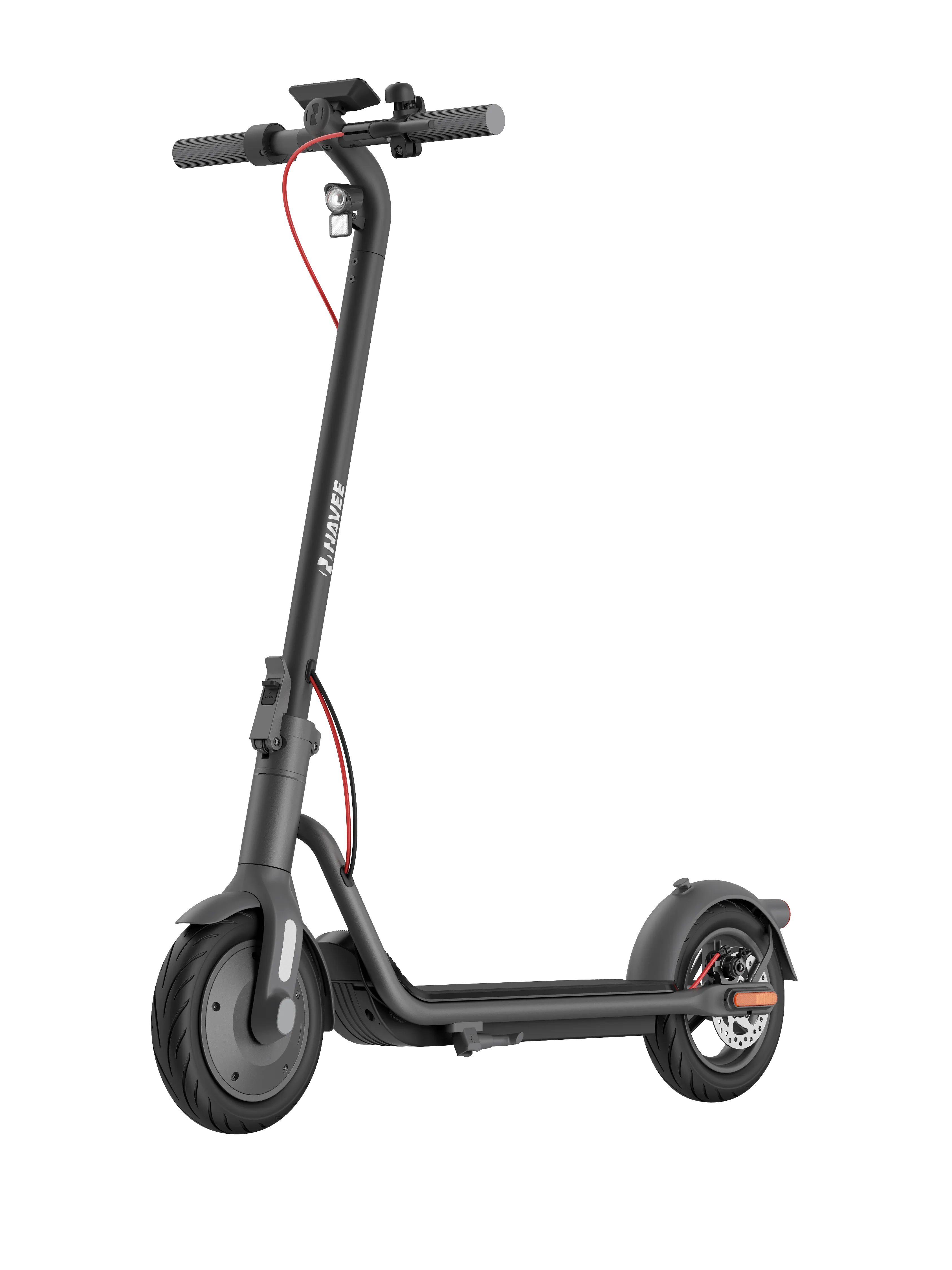 NAVEE V40 Foldable Electric Scooter w/ 25 Miles Max Operating Range & 20 mph Max Speed - Black