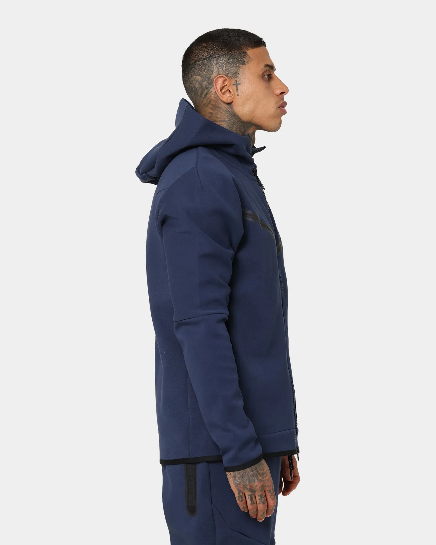 Nike Sportswear Tech Fleece Hoodie Midnight Navy/Black