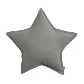 Numero 74 Star Cushion Sparkling Silver Grey