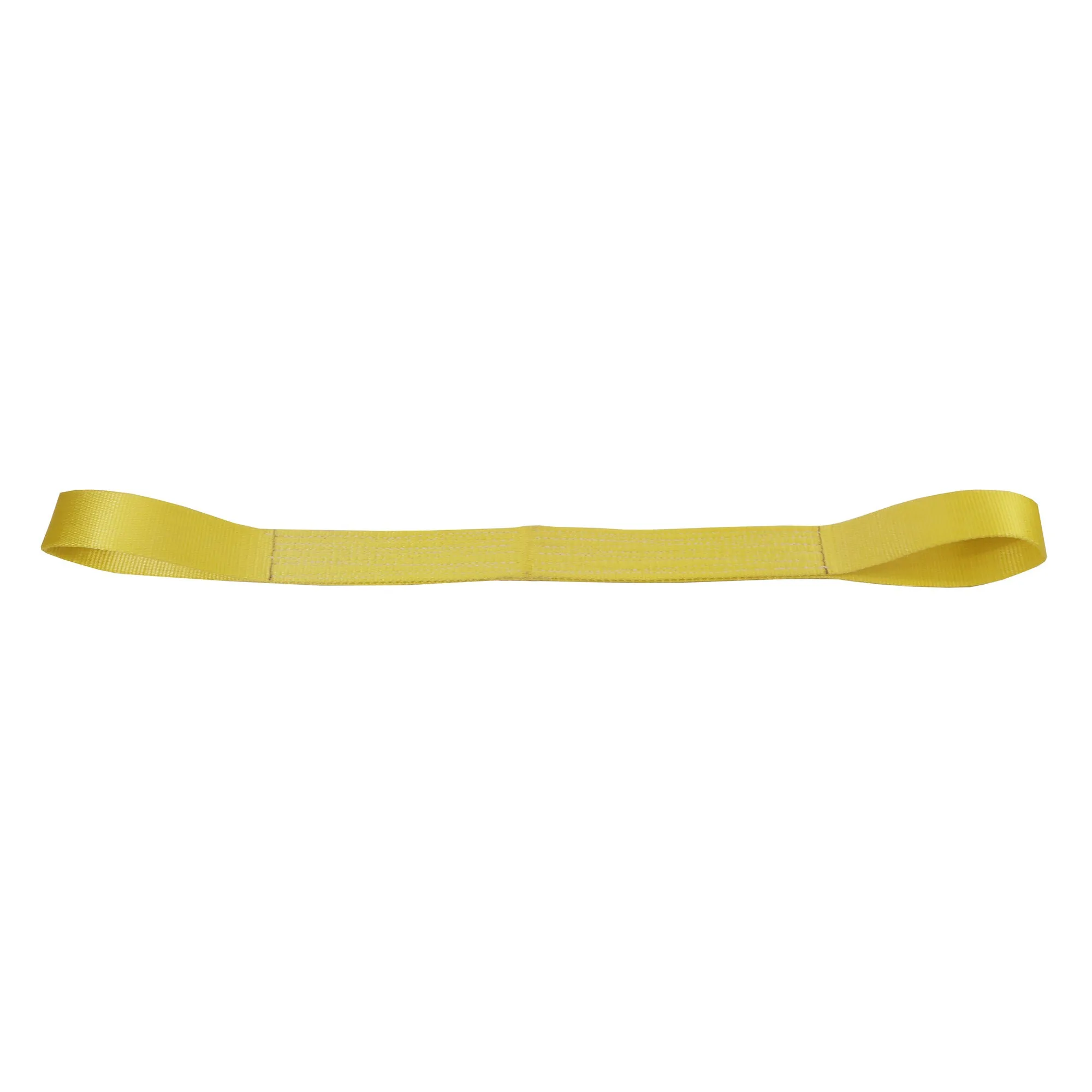 Nylon Lifting Sling - Straight Eye & Eye - 2" x  10' - 4-ply