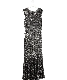 Phase Eight Metallic Nina Sequin Maxi Dress UK 10