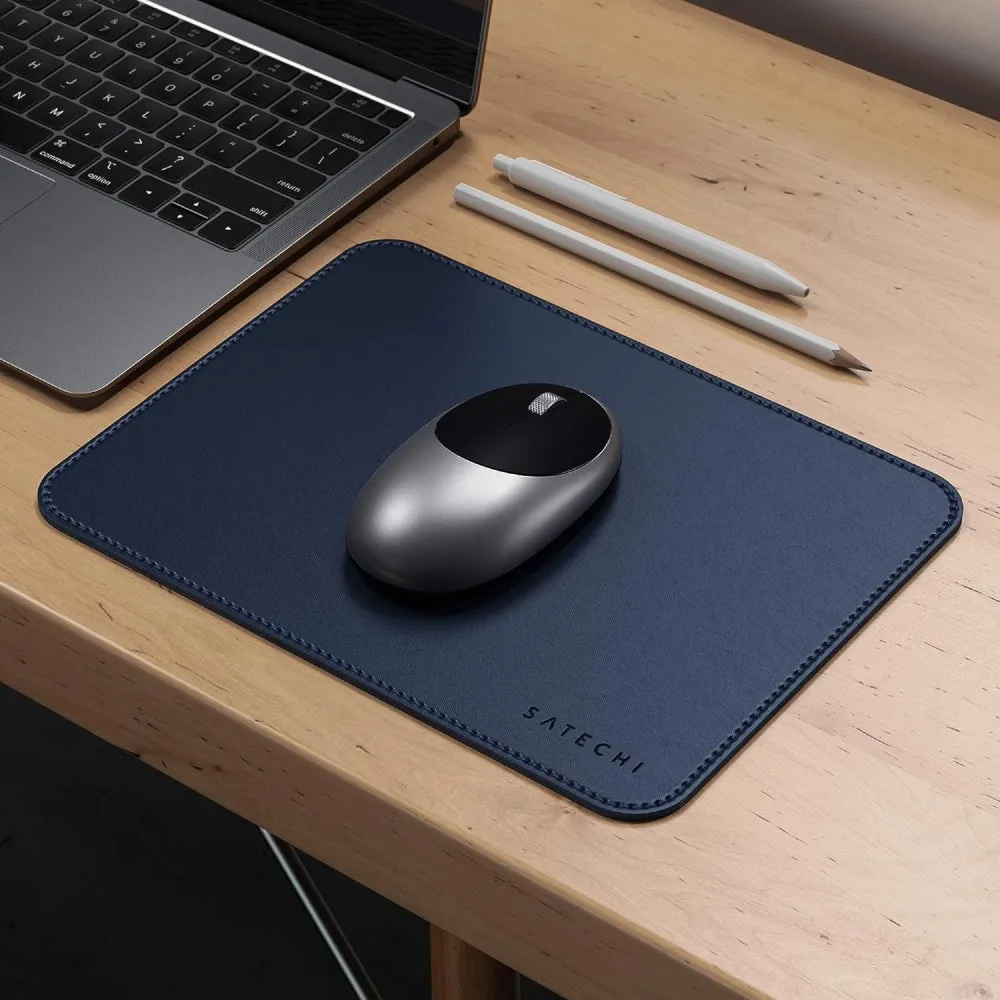 SATECHI Eco Leather Mouse Pad - Blue