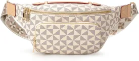 Sling Bag for Women, Crossbody Fanny Pack - Lightweight Chest Bag for Travel, Adjustable Strap & Hidden Pocket