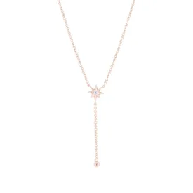 Starlight Drop Diamond Necklace