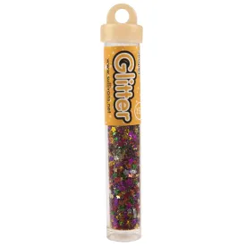 Sullivans Star Shape Holo Glitter, Multicoloured- 15g