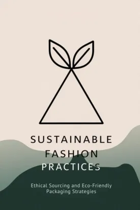 Sustainable Fashion Practices: Ethical Sourcing and Eco-Friendly Packaging Strategies Paperback  September 16, 2024