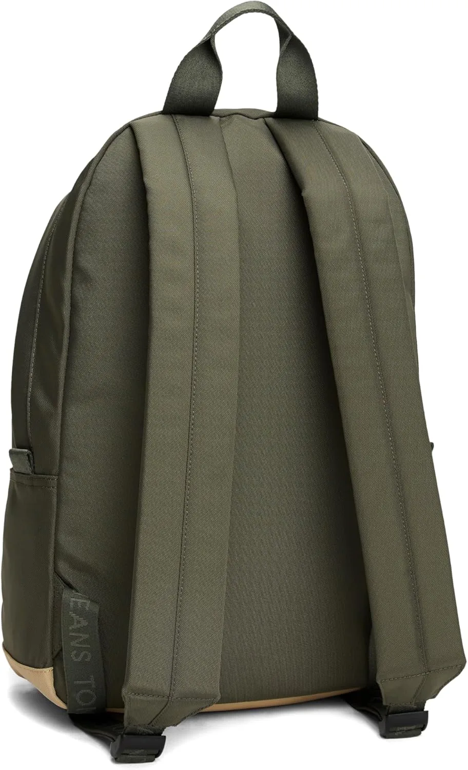 Tommy Jeans Men's Essential Daily Backpack with Laptop Sleeve, Pewter Green, One Size