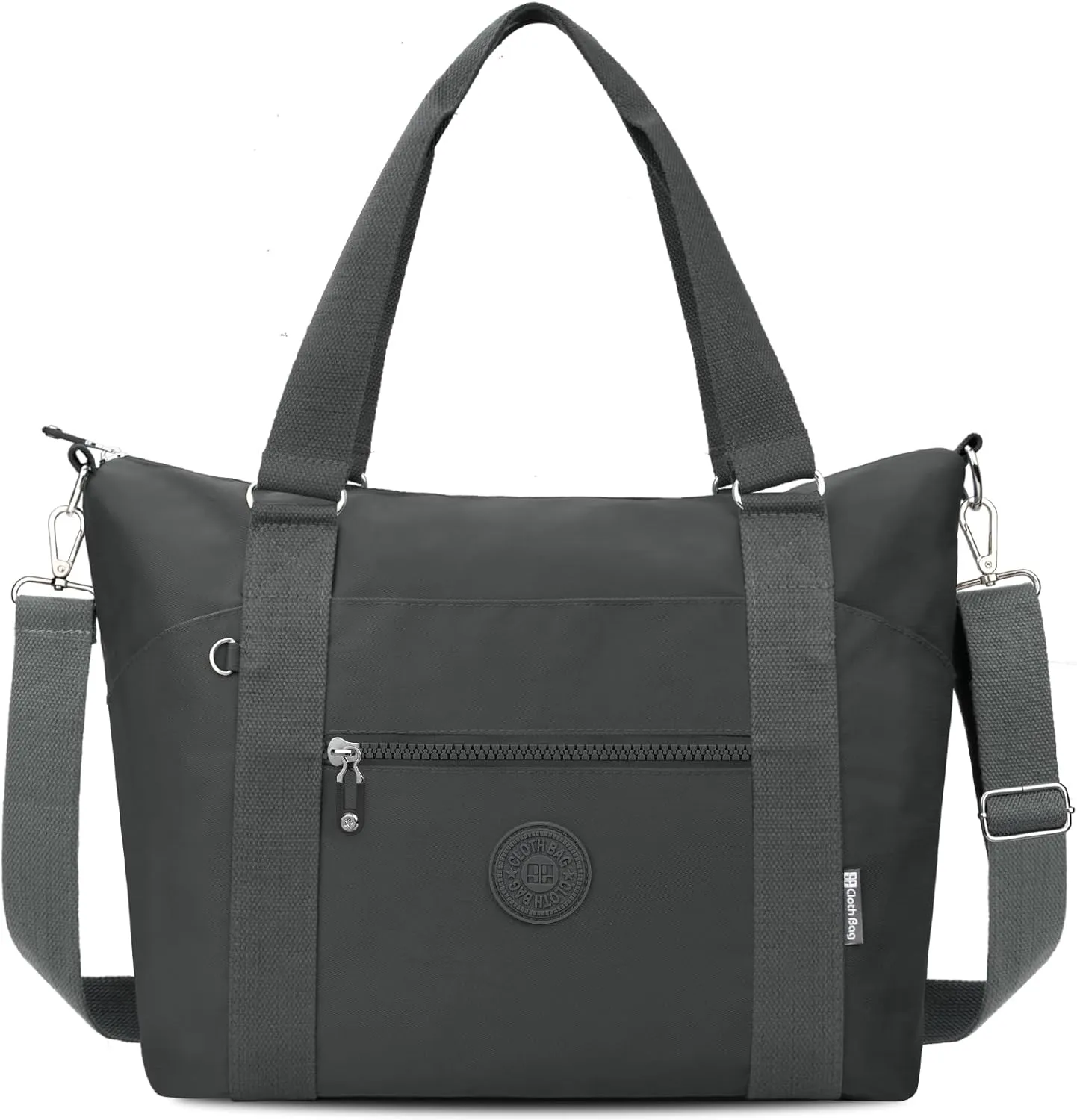 Travel Gym Duffel Bag for Women, Waterproof Nylon Weekender Overnight Bag Personal Item Carry on Bags for Airplanes Hospital Sports Fitness Dance Mommy Tote