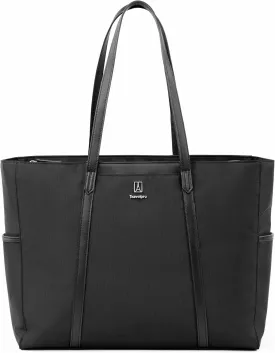 Travelpro Maxlite Softside Lightweight Women's Carry-On Tote Bag, Fits up to 16" Laptop, Work School Travel, Black