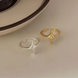 VAIGE Celestial Gold and Silver Starburst Ring