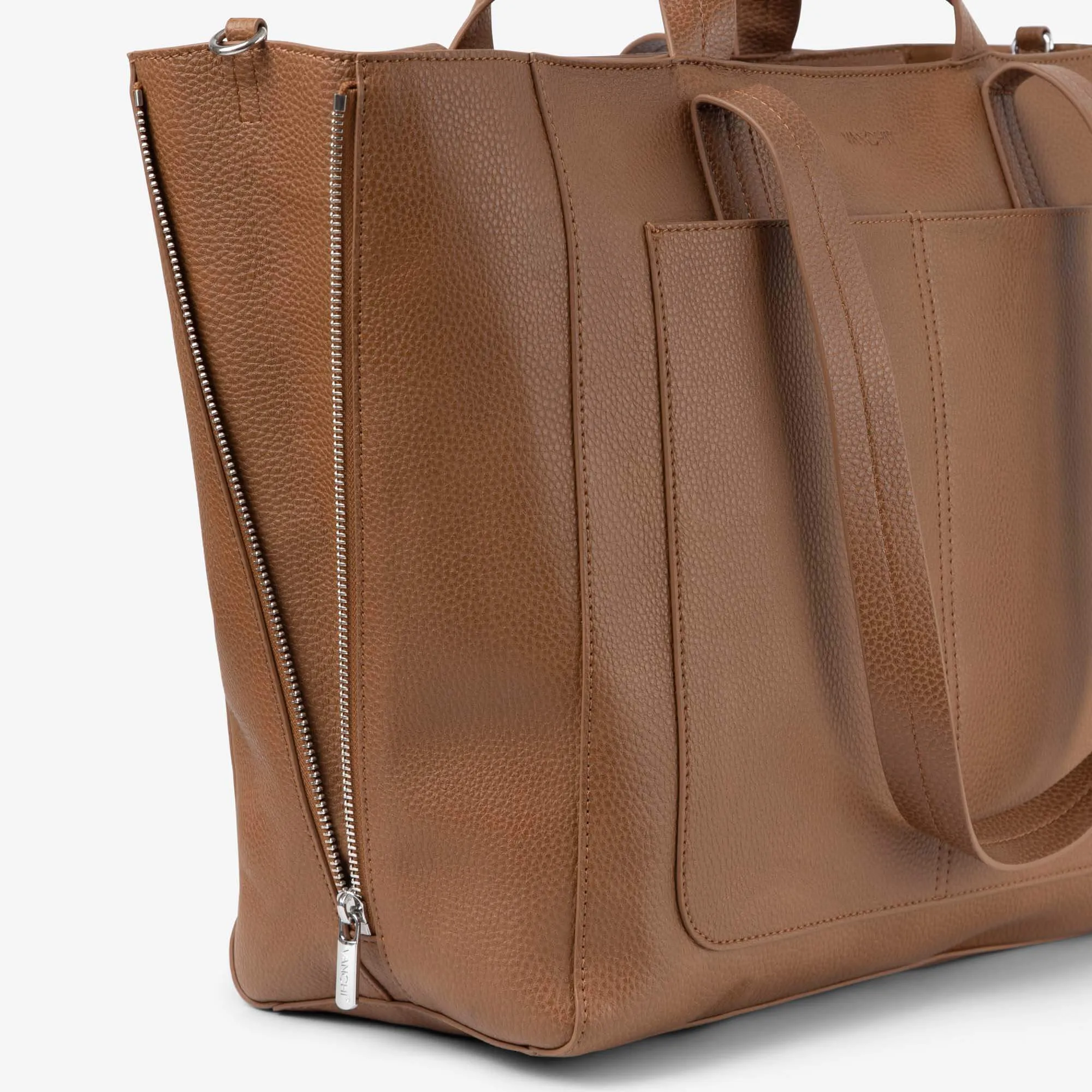 VANCHI Ida Tote   Organiser - Tan