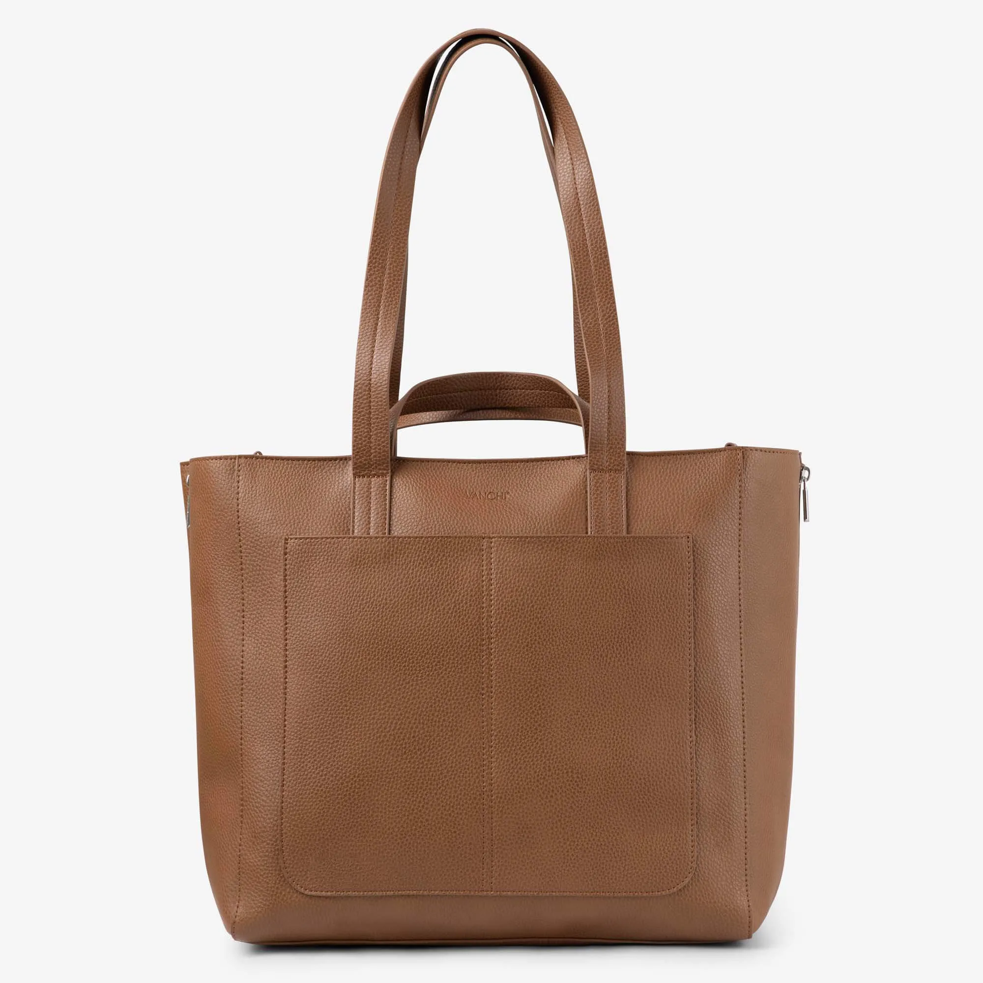 VANCHI Ida Tote   Organiser - Tan