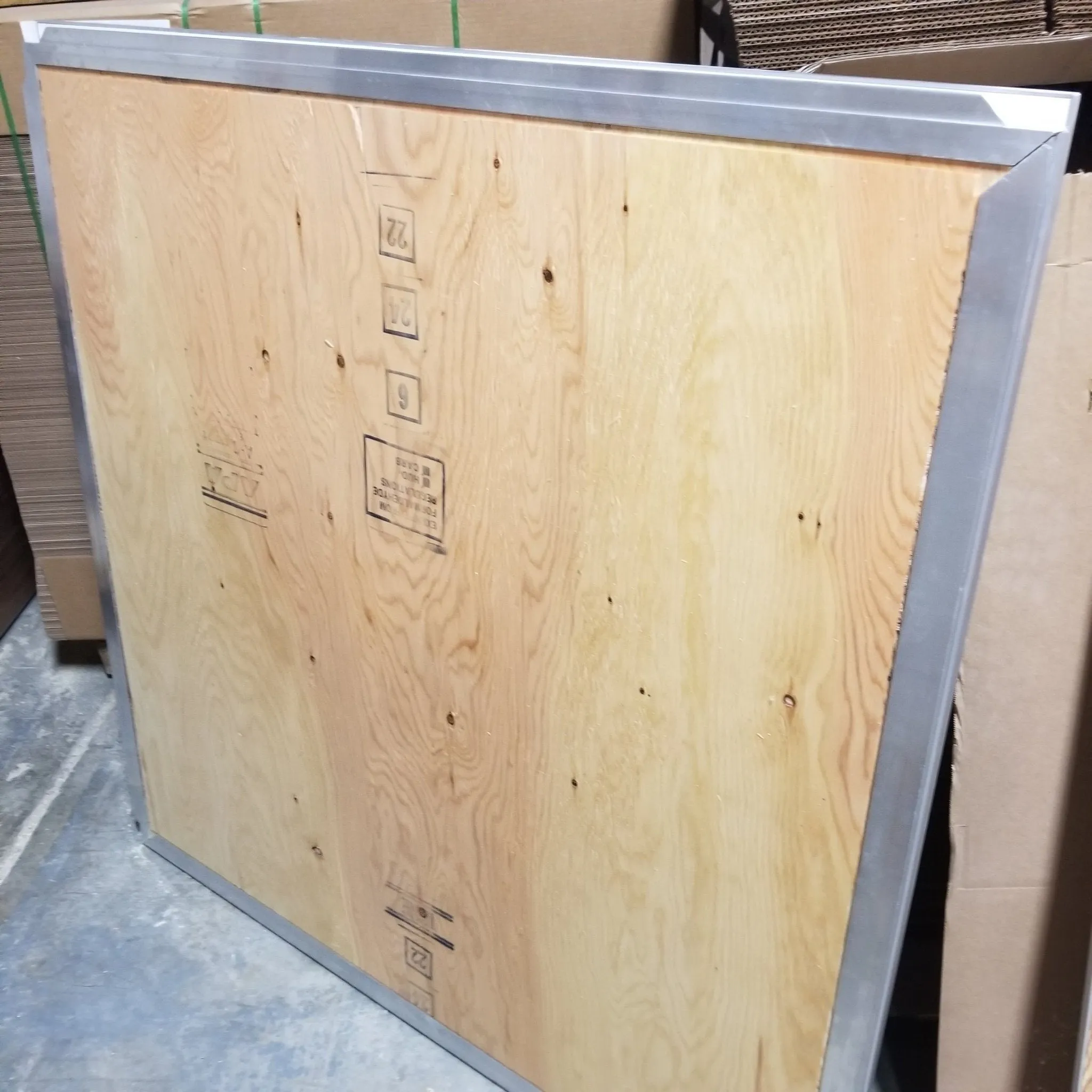White Laminate Portable Dance Floor - Subfloor Included