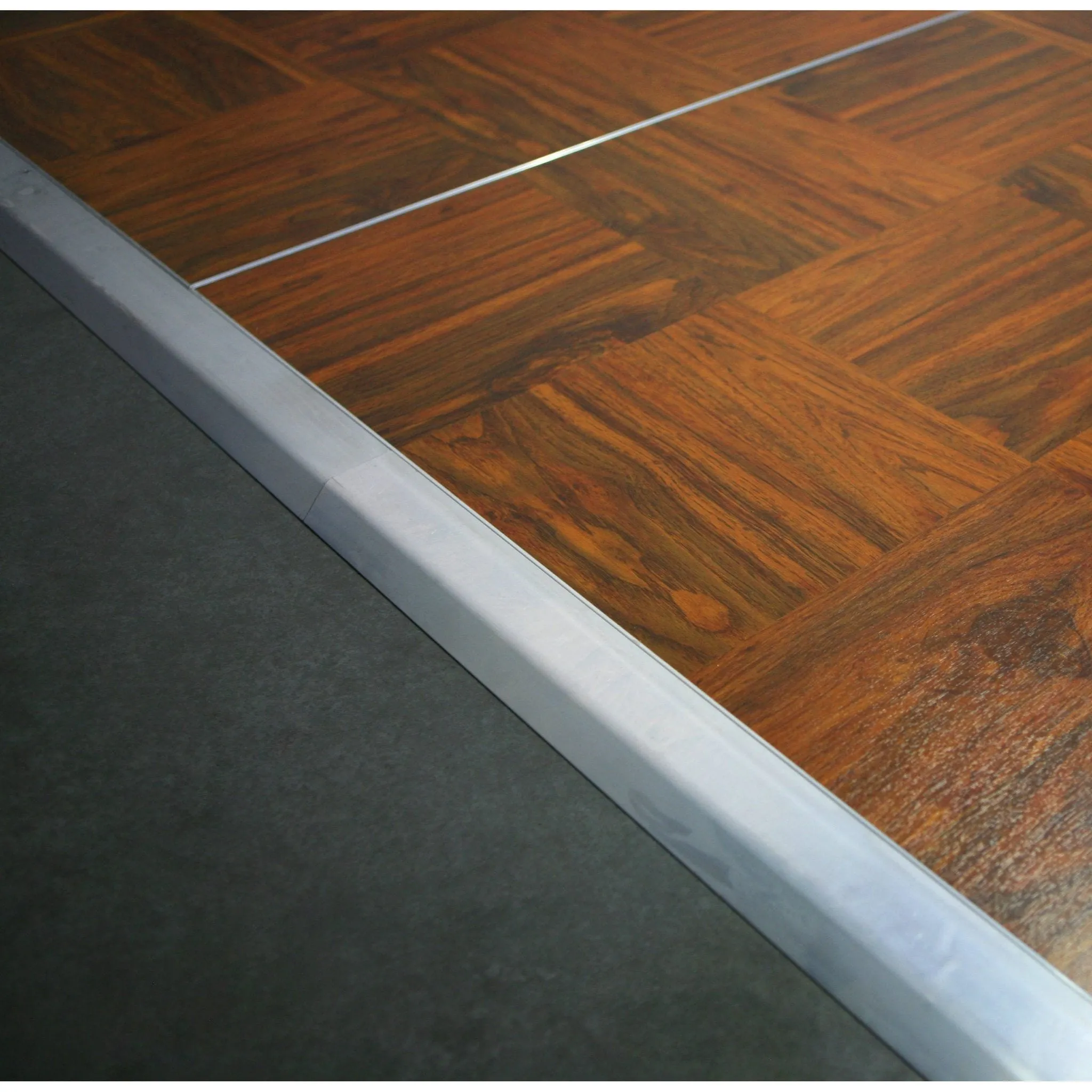 White Laminate Portable Dance Floor - Subfloor Included