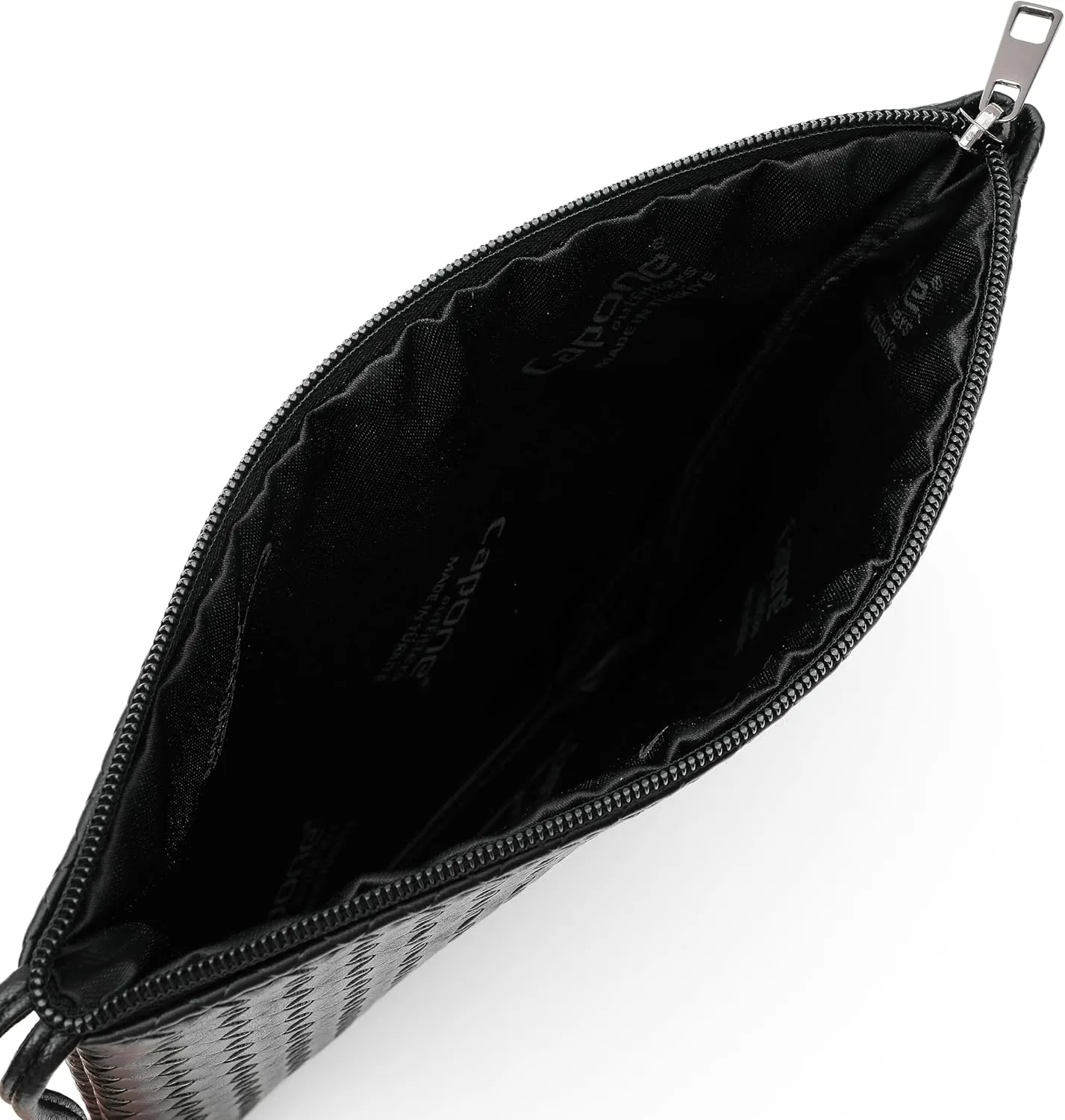 Women's Small Clutch Bag with Wrist Strap Evening Formal Party Wedding Guest Cocktail Prom Clutch Handbag